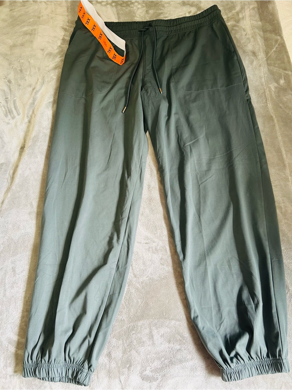 Sage Olive Green Drawstring Jogger Pants